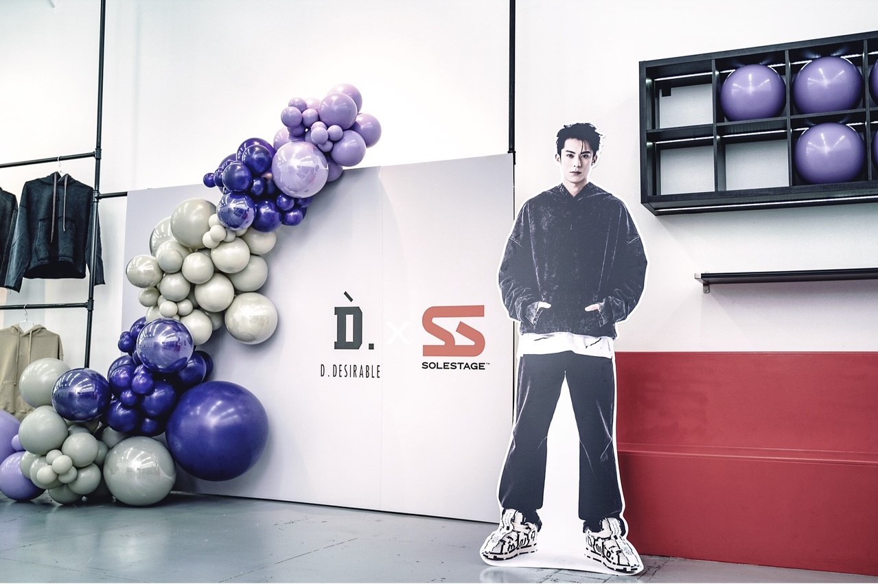 SoleStage Hosted a Pop-Up for Chinese Sensation Dylan Wang's D